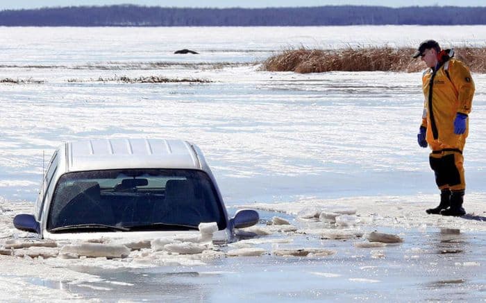 Falling Through Thin Ice