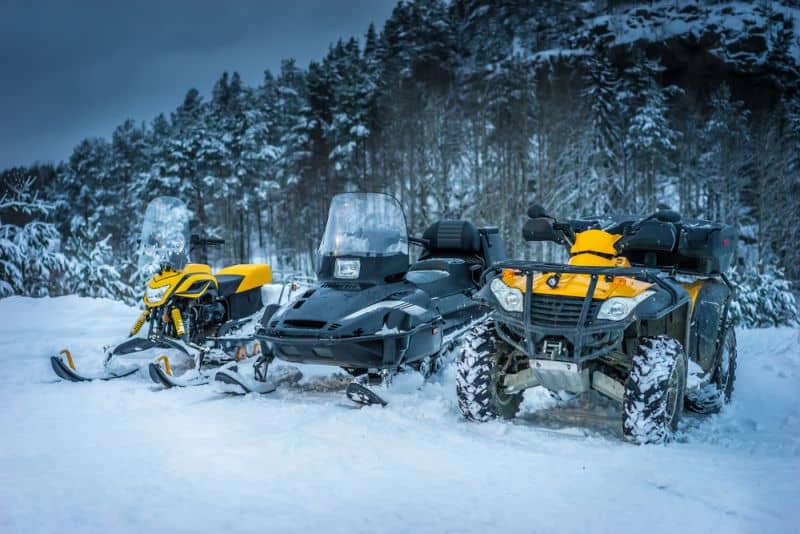 Atv vs Snowmobile For Ice Fishing Where To Put Your Money Atv vs Snowmobile For Ice Fishing Where To Put Your Money