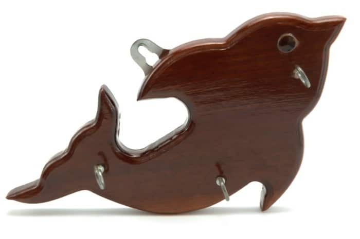 Wooden Decoy Fish Were Used To Attract Fish