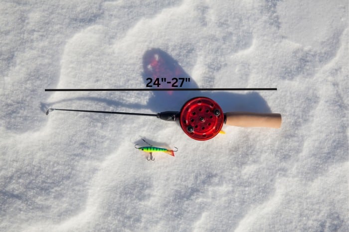 The Length Of The Ice Fishing Rod