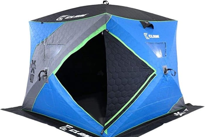 The Clam X400 Pro Thermal XT Is A 4-Person Flip-Over Shelter